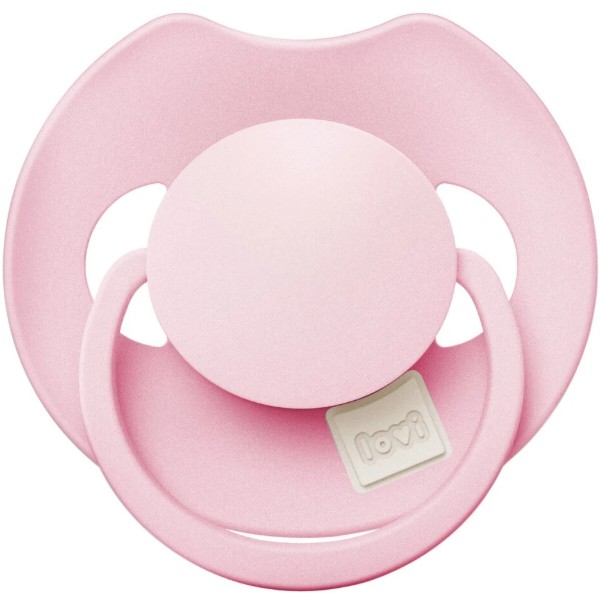 Фото - Динамическая пустышка Lovi Prime 0-6 мес 2 шт. Rose/Rose Cream (34/454)